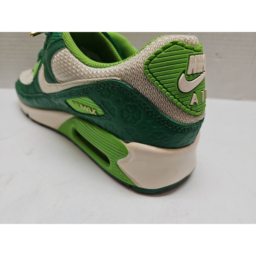 Size 8.5 - Air Max 90 St. Patrick's Day Mean Green 2021 DD8555-300 - Picture 13 of 16
